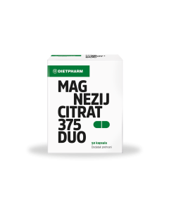 Dietpharm MAGNEZIJ CITRAT 375 DUO 50 kaps.        