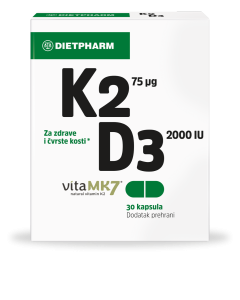 Dietpharm K2+D3 30 kaps.