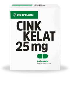 Dietpharm CINK KELAT 25 mg 60 kaps.