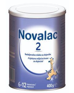 Novalac 2, prijelazna mliječna hrana za dojenčad, 400 g