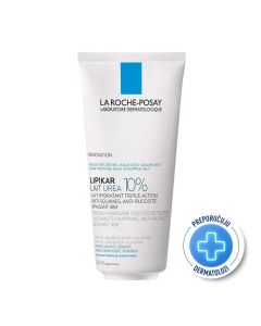 La Roche-Posay Lipikar Lait Urea  10% Hidratacijski losion s trostrukim djelovanjem za vrlo suhu i hrapavu kožu, 200 ml