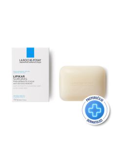 La Roche-Posay Lipikat Surgras tvrdi sindet (sapun) za nadopunu lipida protiv nadraženosti i svrbeža, pogodno za djecu i odrasle, 150 g