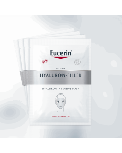 Eucerin Hyaluron-Filler maska za intenzivnu hidrataciju 4 komada      