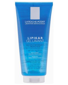 La Roche-Posay Lipikat gel lavant Umirujući i zaštitni gel za tuširanje beba, djece i odraslih, za suhu kožu, 200 ml