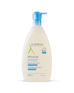 A-Derma Primalba gel za pranje kose i tijela 500 ml