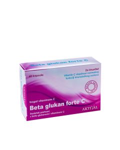 Aktival Beta Glukan Forte 500 mg 60 kapsula
