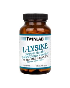 Twinlab L-lizin 500 mg 100 kapsula