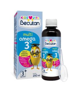 Becutan KIDS VITS Multiomega-3 250 ml