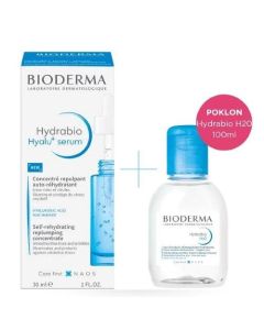 BIODERMA HYDRABIO HYALU+ serum 30 ml + micelarna otopina 100 ml GRATIS