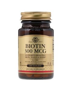 Solgar Biotin 100 tableta