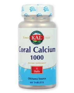 KAL Coral calcium 1000 60 tableta                       