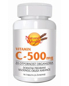 NW C - 500 mg 90 tableta za žvakanje