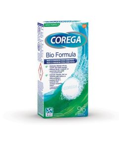 Corega Tablete Bio Formula za čišćenje zubnih proteza 96 tableta                       