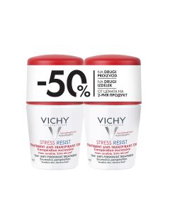 VICHY deo anti-stress duo promo pack 50 ml