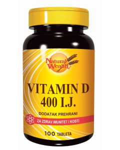 NW Vitamin D - 400 I.J. 100 tableta