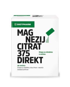 Dietpharm MAGNEZIJ CITRAT 375 DIREKT vrećice a20