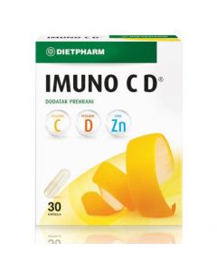 Dietpharm IMUNO C D 30 kaps.