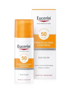 Eucerin SUN fluid ANTI AGE za zaštitu kože lica  SPF50+ 50 ml