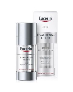 Eucerin Hyaluron-filler 3EFFECT piling&serum noć 2X15 ml