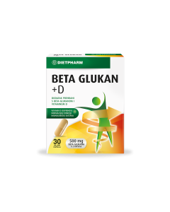 Dietpharm BETA GLUKAN+VITAMIN D caps a30