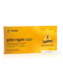 Medex Gelee royale super ampule 1000 mg + vitamin D