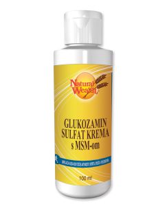 NW Glukozamin sulfat krema s MSM-om 100 ml