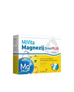 HAMAPHARM MIVITA MG DIREKT PLUS 20 vrećica