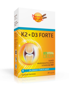 NW K2 + D3 Forte 20 kapsula                      