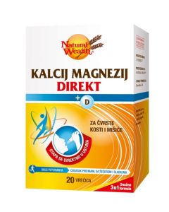 NW Kalcij Magnezij Direkt + D 