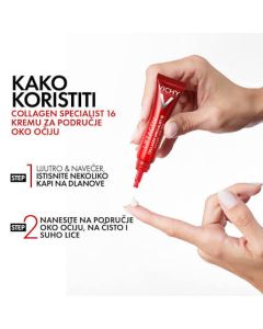 Vichy Liftactiv Collagen Specialist 16 krema za područje oko očiju 15ml