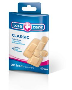  Lola Care CLASSIC klasični flasteri 20 kom