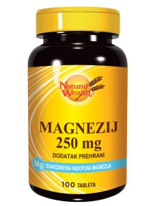 NW Magnezij 250 mg 100 tableta