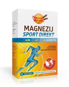 NW Magnezij Sport Direkt + B6 + C + L-karnitin 20 vrećica