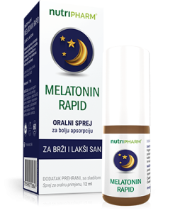 Nutripharm Melatonin Rapid oralni sprej 12 ml