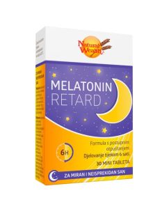 NW Melatonin Retard 30 tableta            