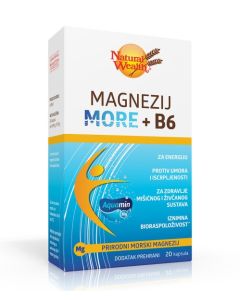 NW Magnezij More + B6 20 kapsula           