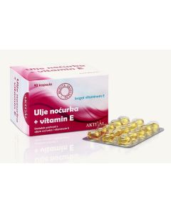 Aktival Ulje noćurka + vitamin E 90 kapsula  