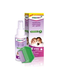 PARANIT Sprej protiv ušiju 60 ml + češalj