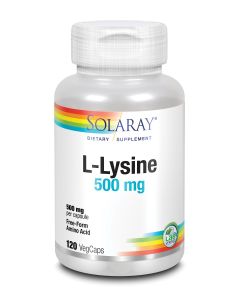 SOLARAY L-LYSINE 500 MG TBL.120