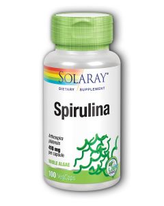 Solaray Spirulina 100 kapsula                     