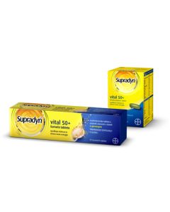 Supradyn vital 50+ šumeće tablete, 15 komada     