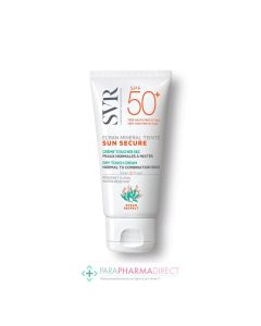 SVR SUN SECURE Mineralna krema za normalnu i mješovitu kožu SPF50 50 ml