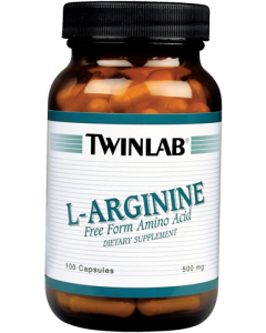 Twinlab L-arginin 500 mg 100 kapsula