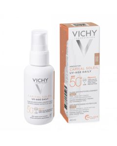 VICHY CAPITAL SOLEIL UV Age Face Tinted Light SPF50+ 40ml