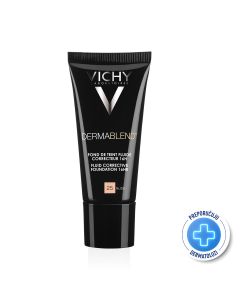 VICHY DERMABLEND Tekući puder za korekciju neujednačene boje kože SPF28, 30 ml, 25 Nude