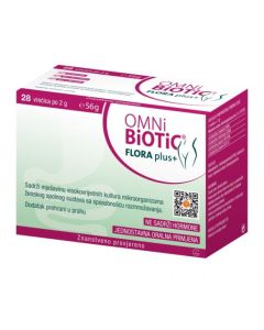 Omni Biotic Flora plus, 28 vrećica x 2g