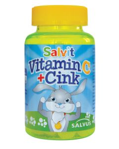 SALVIT vitamin C + Cink žele bomboni 60 komada