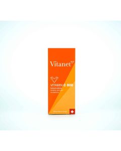 Vitanet Vitamin C 800 mg 10 šumećih tableta 