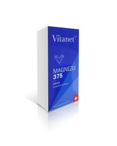 Vitanet Magnezij 375 mg 60 tableta           