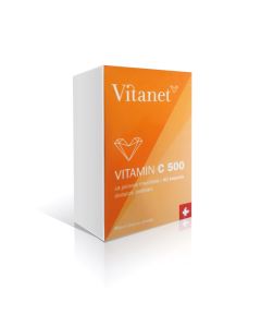 Vitanet Vitamin C 500 mg s produljenim oslobađanjem 40 kapsula